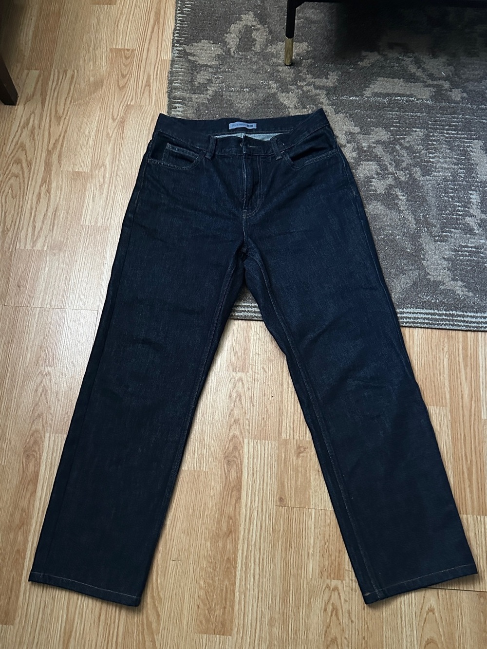 Uniqlo Indigo Straight-Leg Jeans